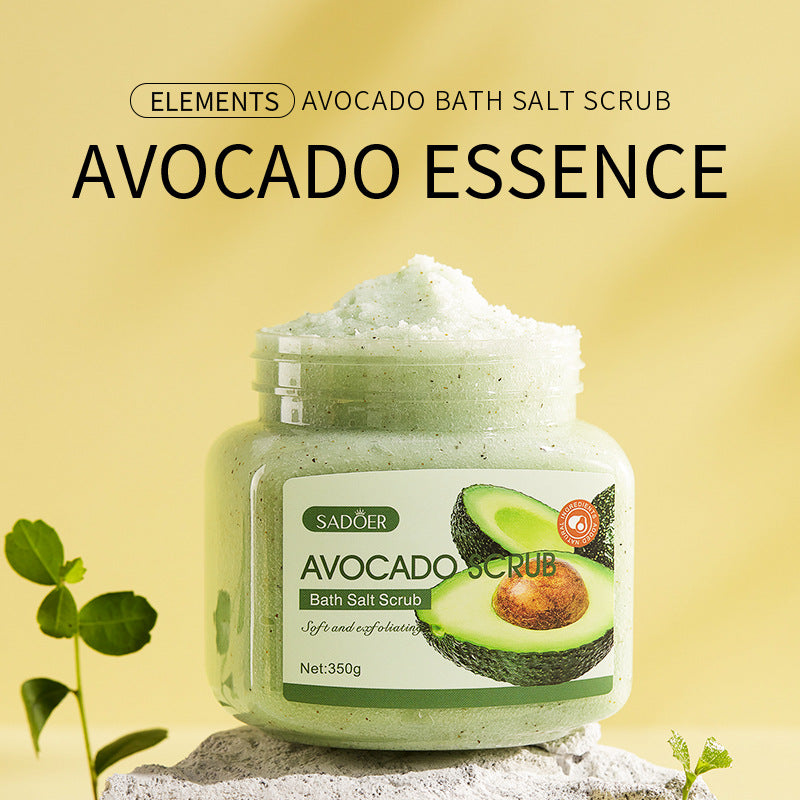 Avocado Bath Salt Scrub – Smooth, Fresh, Hydrated Skin